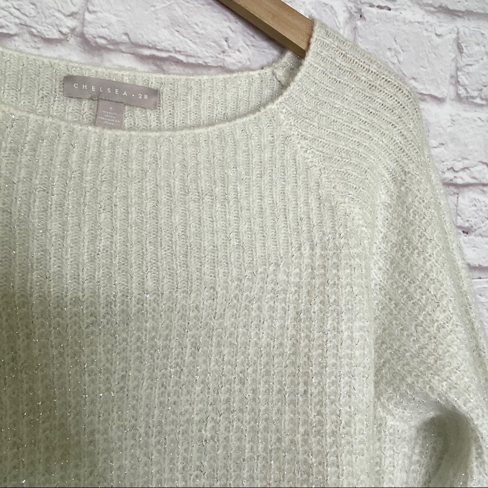 Chelsea28 Rib Metallic Sweater - Picture 10 of 13